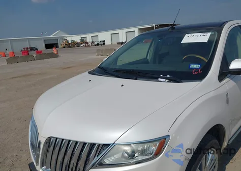 2012 Lincoln Mkx z USA, uszkodzony, nr VIN 2LMDJ8JK5CBL00603